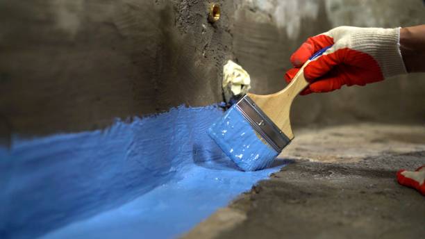 Commercial Wet Basement Repair project at a Clarence Center, NY business property by SJ Waterproofing Pros